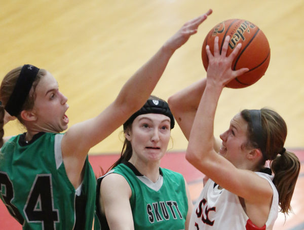 Skutt Catholic at South Sioux City basketball